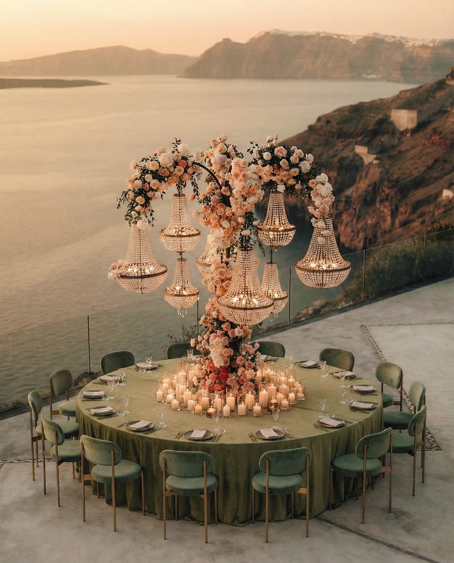 Santorini Wedding Venues: How to Choose the Right Setting for a Luxury Destination Wedding