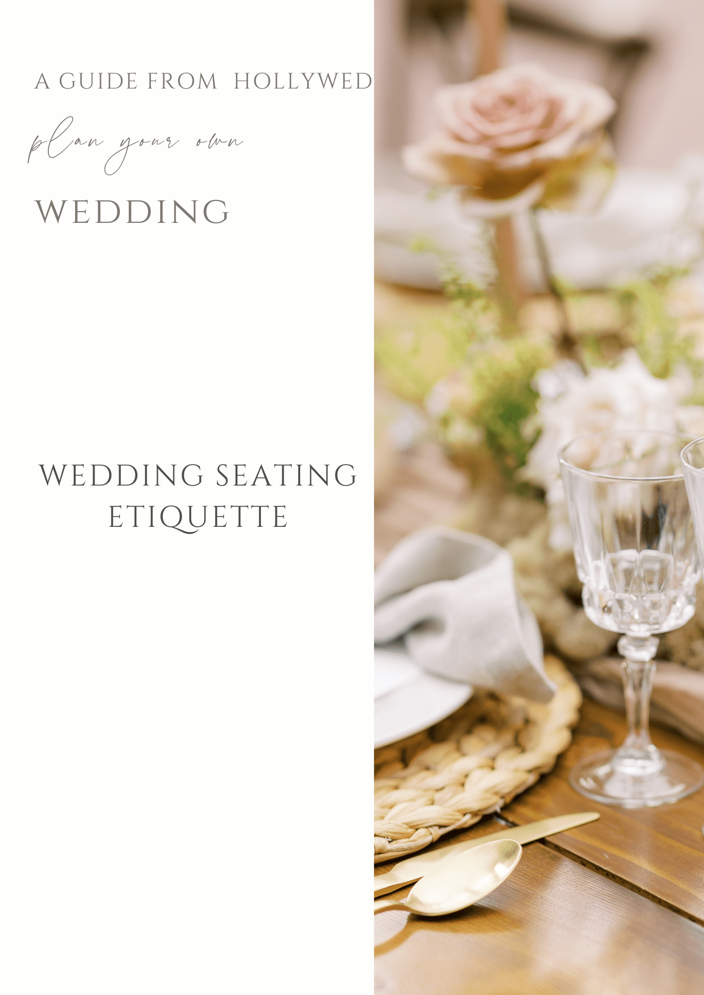The Ultimate Guide to Wedding Seating Etiquette